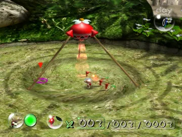 Pikmin (Player's Choice) screen shot game playing